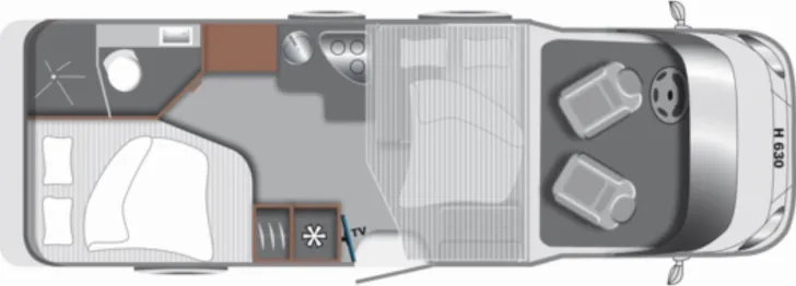 Grundriss Tag LMC Tourer Lift H 630 AHK / RF / SAT