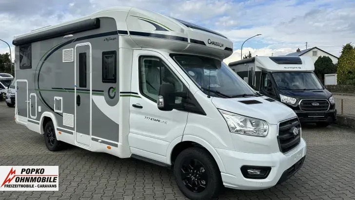 Fahrzeugbild Chausson Teilintegrierte 777 Etape Line Hubbett #1