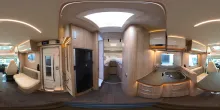 360° Innenansicht Laika Ecovip L 4009 DS Echtleder !! Abverkauf -24 % !!