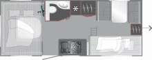 Grundriss Tag LMC Style Lift 500 K MIT 7 SCHLAFPLÄTZEN-MODELL 2026