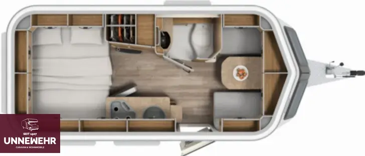 Grundriss Nacht Hymer Eriba Touring 530 Urban