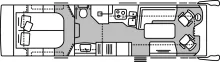 Grundriss Tag Morelo Palace Liner S-WAY 99 GB