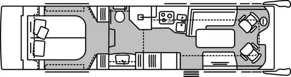 Tagesgrundriss Morelo Palace Liner S-WAY 103 GSB