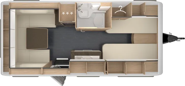 Grundriss Tag Tabbert Pantiga 490 E 2,3 SALE % / UVP 41.699,-€
