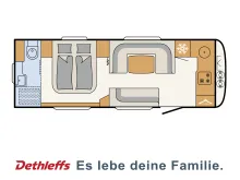 Fahrzeugbild Dethleffs BEDUIN SCANDINAVIA 690 BQT #15