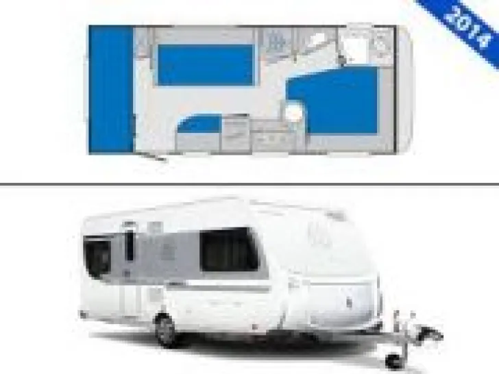 Grundriss Tag Knaus Südwind Exclusive 580 FDK