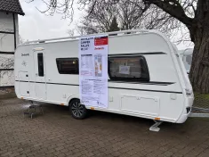 Bild 24 Dethleffs Camper 530 FSK Sondermodell Rally 3er Stockbetten