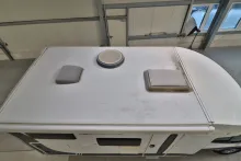 Fahrzeugbild Hobby Siesta T 600 GFLC/Festbett/Garage/Klima/Markise #7