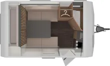 Grundriss Tag Knaus Yaseo 340 PX Design Paket | LED Umrissb. | Akku