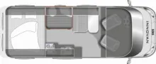 Grundriss Tag Innovan 590 LMC 590 Sonderpreis