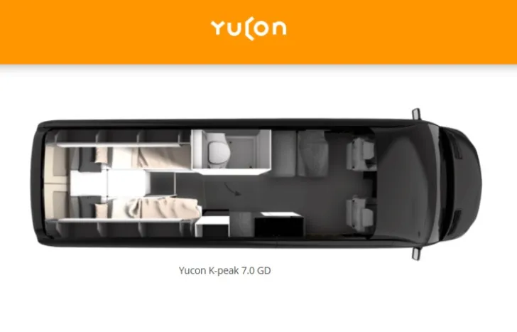 Fahrzeugbild Yucon 7.0 GD 4x4 K-Peak Hubdach,Wlan,Solar,Fliegentürh #5