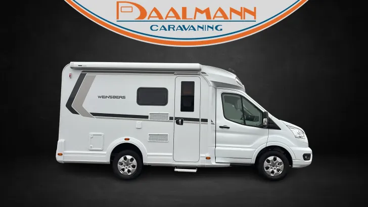 Seitlich Weinsberg CaraLoft 550 MF 4Pakete TV BikeLift Rahmenfens