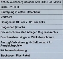 Fahrzeugbild Weinsberg CaraOne 550 QDK EDITION [HOT] #12