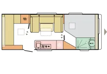 Grundriss Tag Adria Adora 613 PK