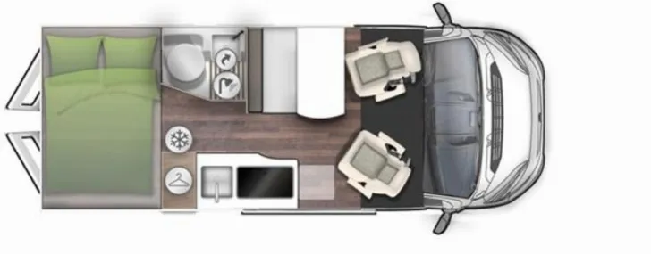 Grundriss Tag Forster Vantasy FV 599 HB