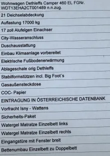 Fahrzeugbild Dethleffs Camper 460 EL #11