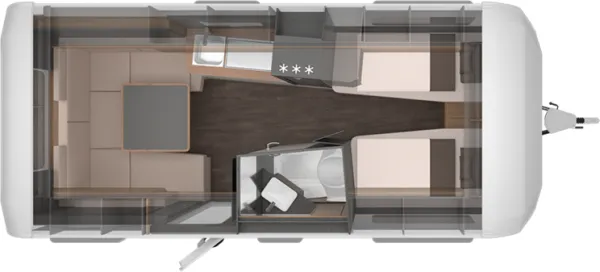 Tagesgrundriss Knaus Azur 500 EU