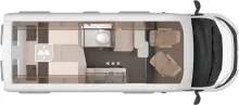 Grundriss Tag Knaus BoxLife 600 ME Platinum Selection