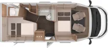 Grundriss Nacht Knaus L!VE TI 650 MF Platinum Selection *2025*LiveTi*Automatik*