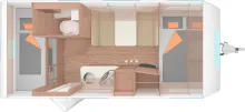 Grundriss Tag Weinsberg CaraOne 480 QDK EDITION [HOT]