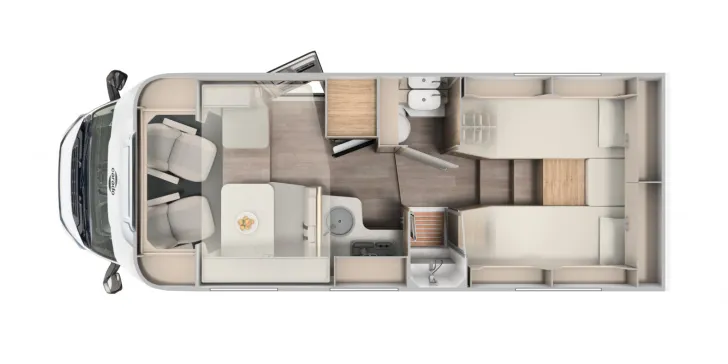 Fahrzeugbild Carado T447 pro+ *Hubbett*Rückfahrkamera* #4