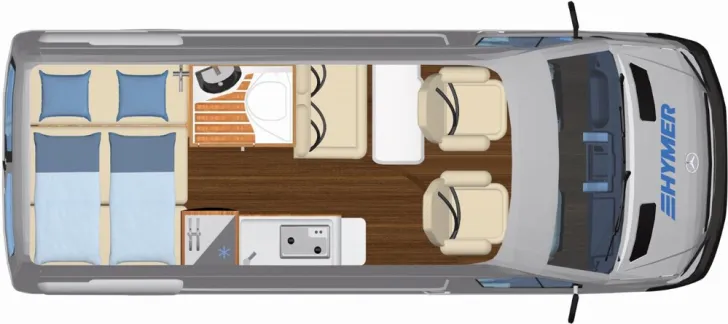Fahrzeugbild Hymer Camper Van Free S Campus Mercedes #5