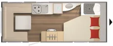 Grundriss Tag Bürstner Premio 460 TS Hammer-Deal 5167 Euro gespart