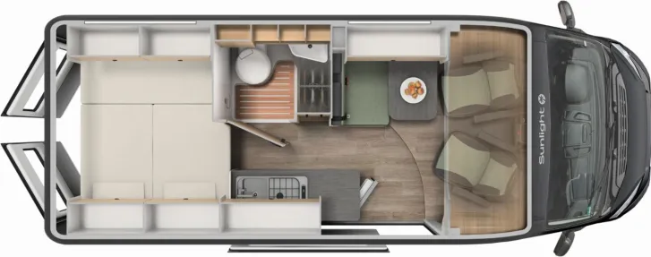 Fahrzeugbild Sunlight Cliff XX 600 Voll-LED #2