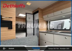Bild 11 Dethleffs Camper 530 FSK 3-er Stockbett