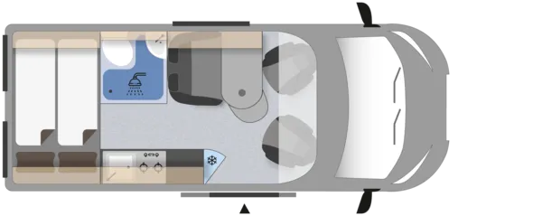 Tagesgrundriss Clever BASE LINE DRIVE 540