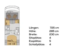 Grundriss Tag