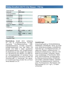 Fahrzeugbild Hobby Excellent 540 FU #2