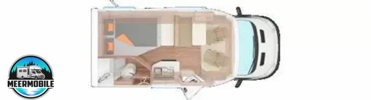 Grundriss Tag Weinsberg CaraLoft (Ford) 550 MF