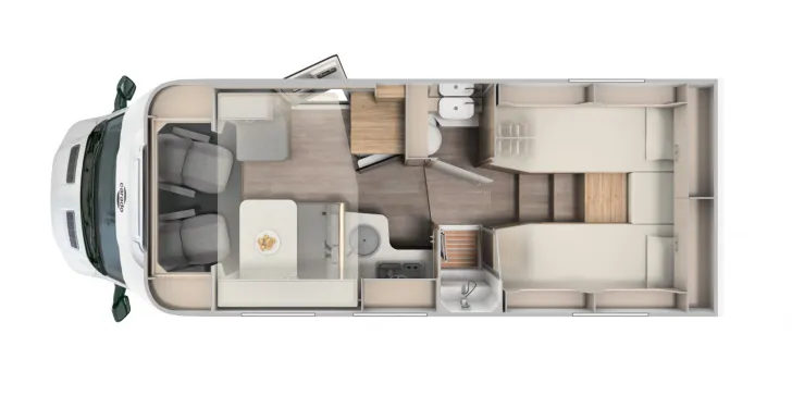 Fahrzeugbild Carado T447 Ford *RFK*Hubbett*Fahrradträger* #3