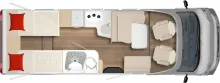Grundriss Tag Bürstner Lyseo Time Skyline 726 G 28800 EUR  Rabatt 28%