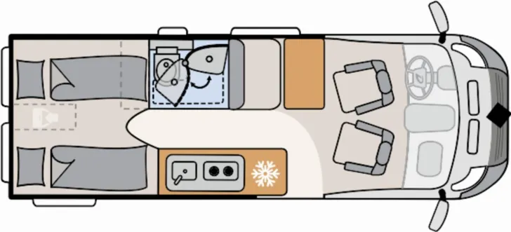 Grundriss Tag Dethleffs Globetrail 640 S Unfallschaden