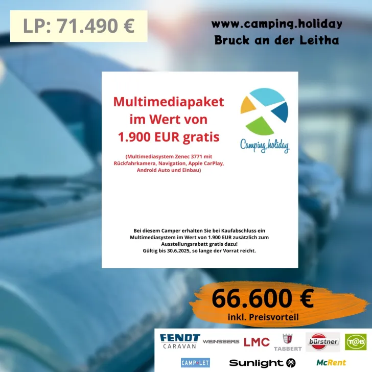 Fahrzeugbild Sunlight Camper Van Cliff 540 #3