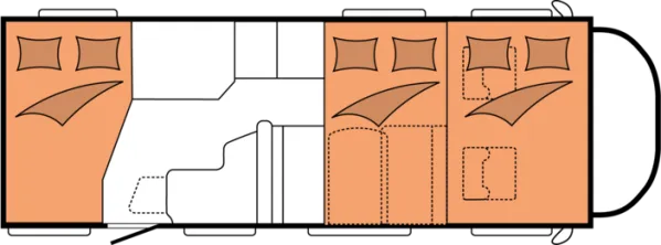 Nachtgrundriss Hobby ONTOUR A 720 GFM
