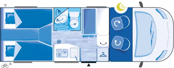 Nachtgrundriss Challenger S-Teilintegrierte S217 Sport Edition Nachtgrundriss Challenger S-Teilintegrierte S217 Sport Edition