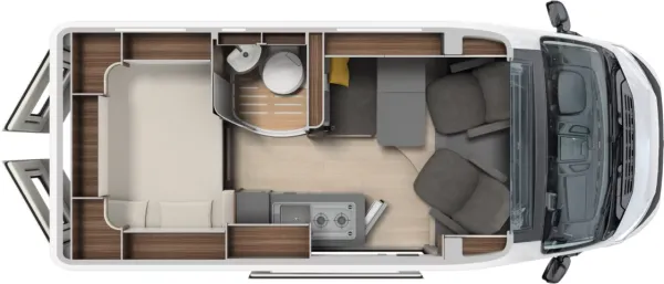 Tagesgrundriss Laika Ecovip 540