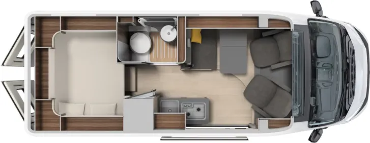 Grundriss Tag Laika Ecovip 600 - ab Euro 85,789,--