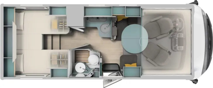 Grundriss Tag Laika Kosmo H 1319 - ab Euro 113.519,--