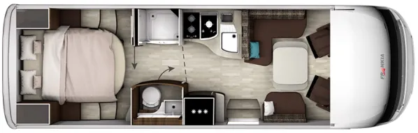 Tagesgrundriss Frankia Titan I 790 QD