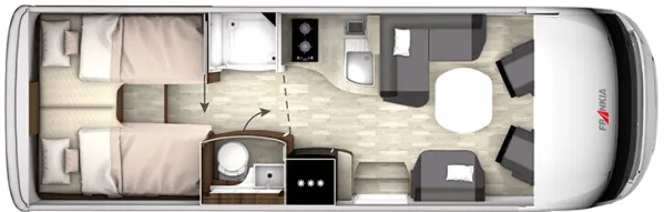 Tagesgrundriss Frankia Platin I 7400 GD Pure