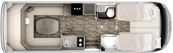 Tagesgrundriss Frankia Platin I 7900 PLUS