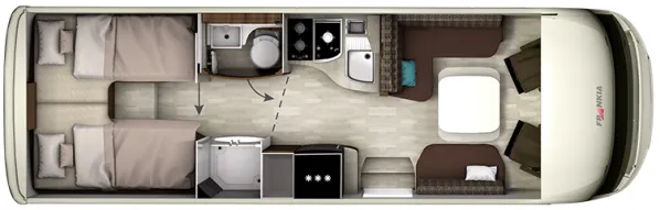 Tagesgrundriss Frankia Platin I 7900 GD