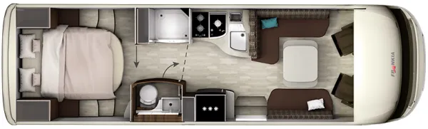 Tagesgrundriss Frankia Platin I 8400 QD