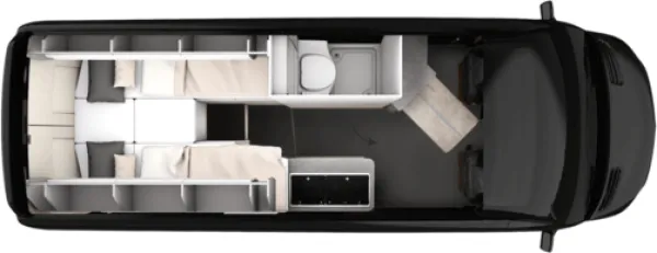 Tagesgrundriss Yucon 6.0 GD 4x4 K-Peak