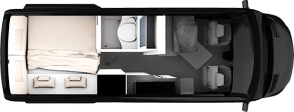 Tagesgrundriss Yucon 6.0 BD 4x4 K-Peak Tagesgrundriss Yucon 6.0 BD 4x4 K-Peak