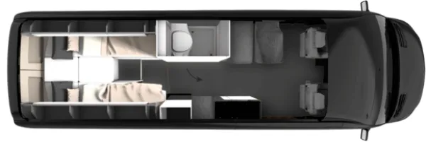 Tagesgrundriss Yucon 7.0 GD 4x4 K-Peak